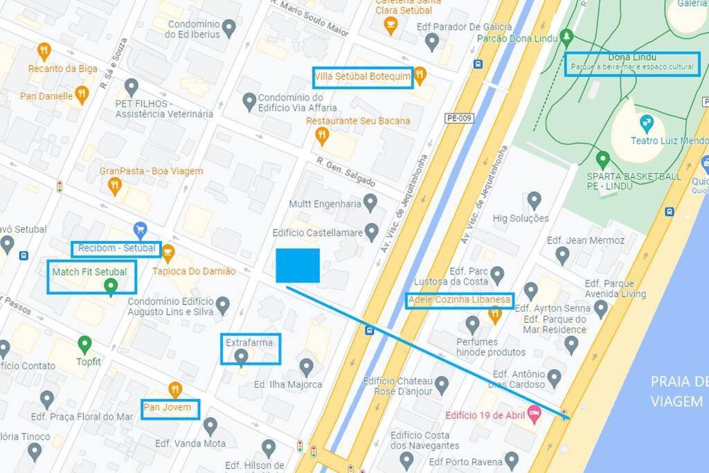 Apartamento Apto Vista O Mar - Carnaval 2025 Recife